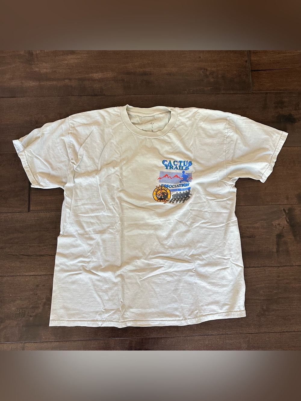 Cactus Jack White Cactus Trails Graphic Tee